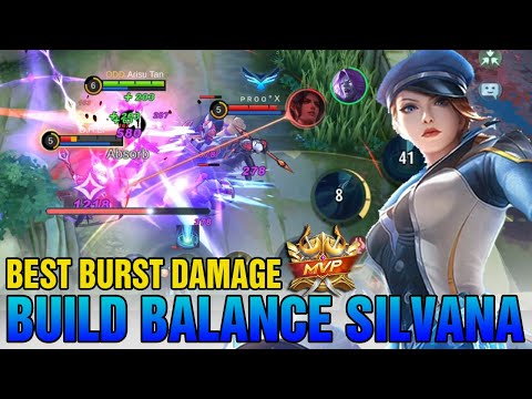 SILVANA OFFLANER BULLY JOY? FULL DAMAGE ONLY - Silvanna Best Build 2023 ~ MLBB