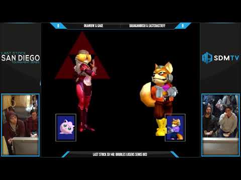 LSSD 146 - Gage & OkamiBW vs. Babaganoush & EastCoastJeff - SSBM Grand Finals Set 1 - Smash Melee