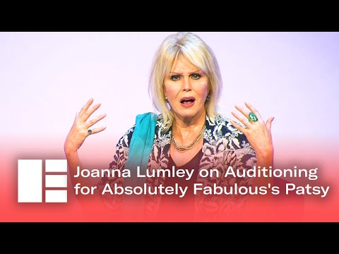 Joanna Lumley on Auditioning for Absolutely Fabulous's Patsy & More | Edinburgh TV Festival