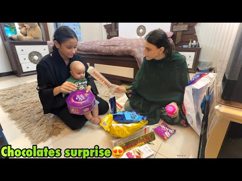 Chocolates par larai horahi😂 | Saba vs fariha😂