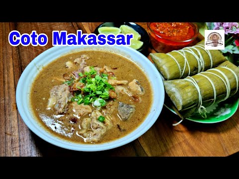Coto Makassar, Lengkap dengan Sambel Tauco. Resep Coto Makassar Terdebest.