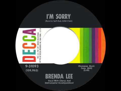 1960 HITS ARCHIVE  I’m Sorry   Brenda Lee