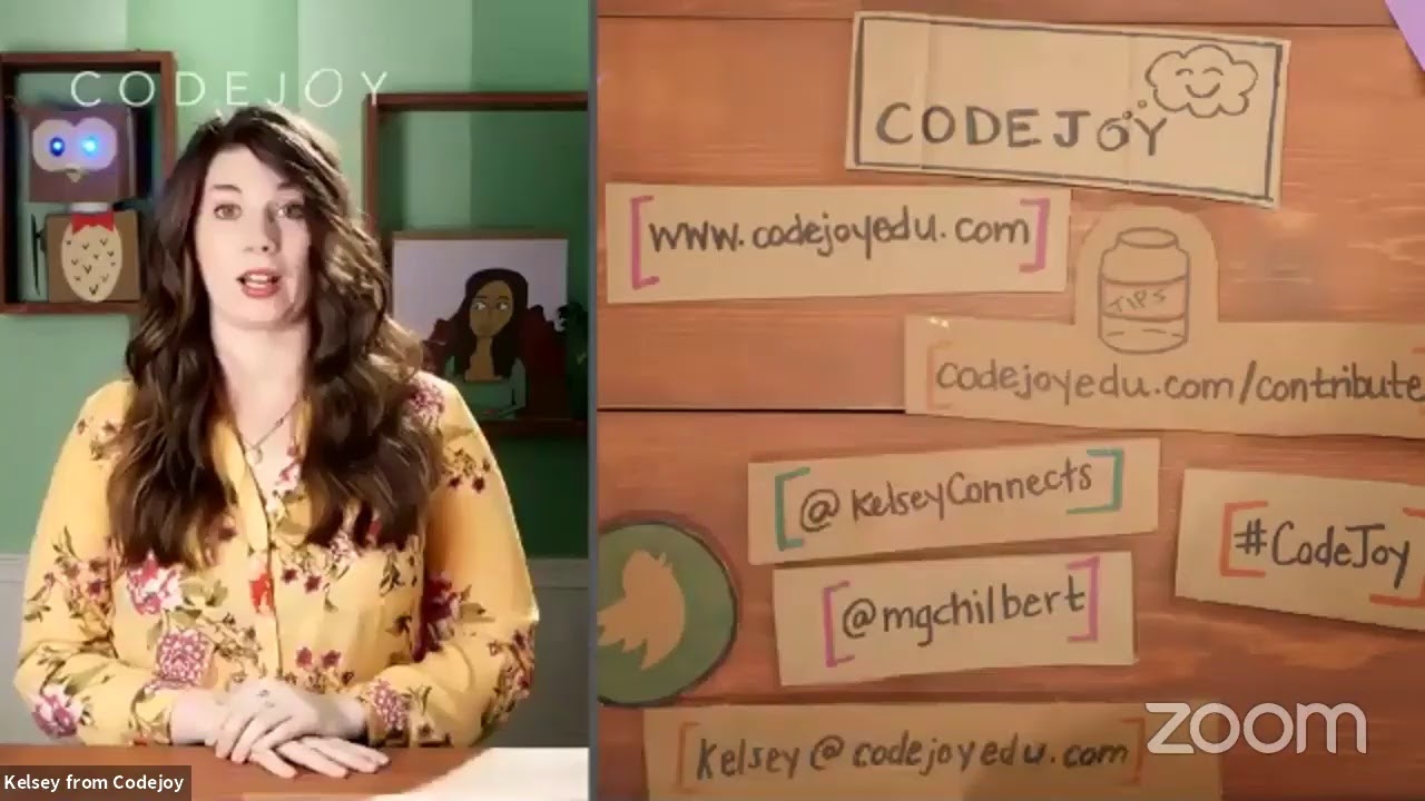 Maker Camp Live! Flower Papercraft #2 with CodeJoy