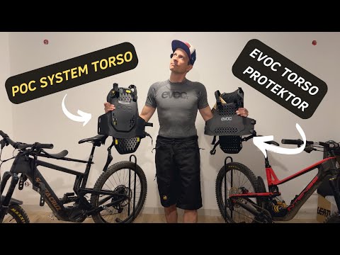 Lightweight torso protectors for MTB: Evoc vs. POC compared | Safety for role models