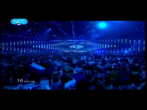 HQ ICELAND ESC Eurovision Song Contest 2010 FINAL LIVE Hera Björk Je Ne Sais Quoi