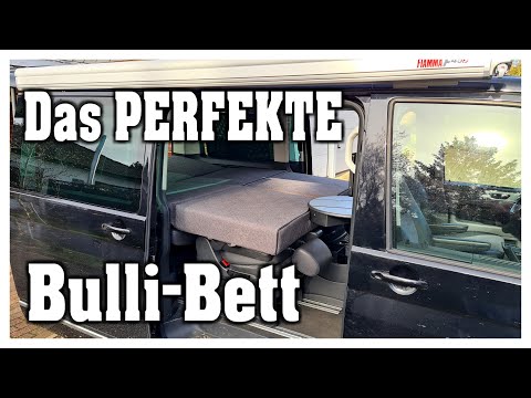 DIE BETT-LÖSUNG für den T5 Multivan Campervan | Camper Van Ausbau