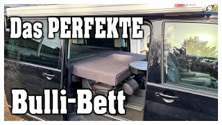 DIE BETT-LÖSUNG für den T5 Multi- Campervan | Camper Van Ausbau