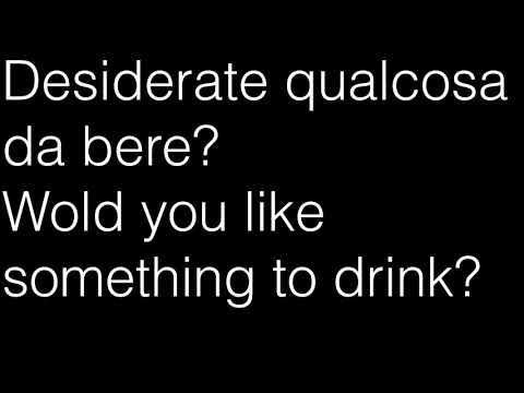 Aprenda italiano em restaurantes Restos
