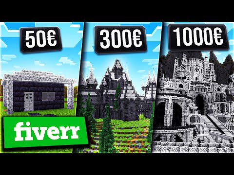 I buy a MINECRAFT MEGA BASE for 50€, 300€ and 1000€