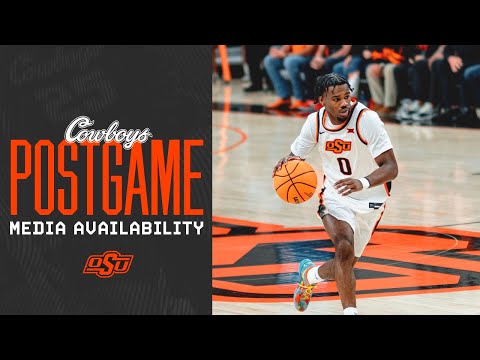 Cowboy Basketball Media Availability | Oklahoma State Postgame vs. Oral Roberts (11-04-2025)