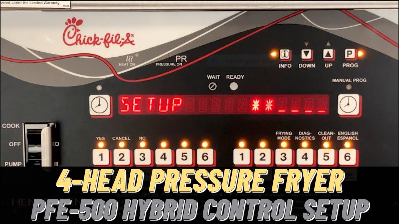 Hybrid Control Setup - Henny Penny Chick-Fil-A Fryers