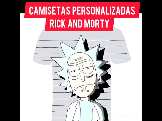 Vídeo relacionado con Comic Studio | Rick & Morty Camiseta | Artículo Licenciado Oficial | V3 | Unisex | Negro | L