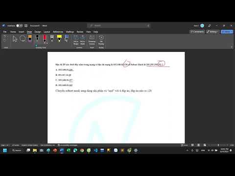 IP khi biết địa chỉ mạng e máscara de sub-rede p1 | Mạng máy tính EPU | Ann C