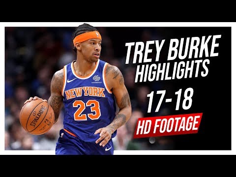 Knicks PG Trey Burke 2017-2018 Season Highlights ᴴᴰ