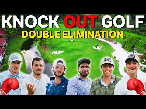 First Ever Double Elimination KnockOut Golf Challenge | Good Good