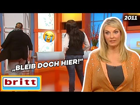 Geschwister-Zoff ⚡😓 Sie stürmt WEINEND aus dem Studio! 😭 | Britt - Retro