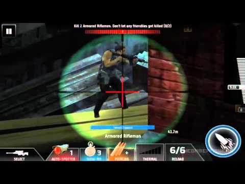 Kill Shot Bravo Region 10 Primary Mission 17 - Kill 2 Armored Riflemen