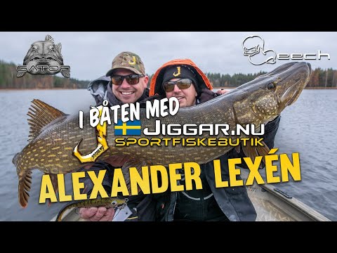 Gäddfiske med Alexander Lexén - I Båten med Jiggar.nu