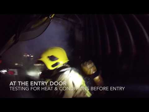 Basement fire training