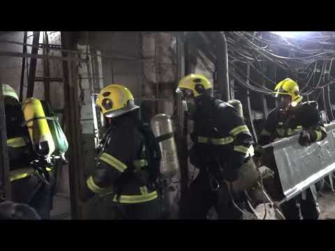 Fövqəladə Hallar Nazirliyi tərəfindən metroda təlim keçirilib