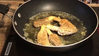 How to cook Morel Mushrooms - Fried Morel Mushroom Recipe.
