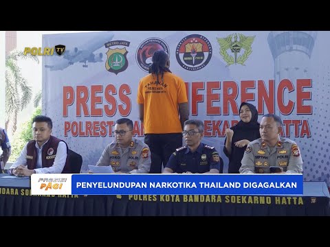 POLRESTA BANDARA SOETTA GAGALKAN PENYELUNDUPAN PERMEN NARKOTIKA THAILAND