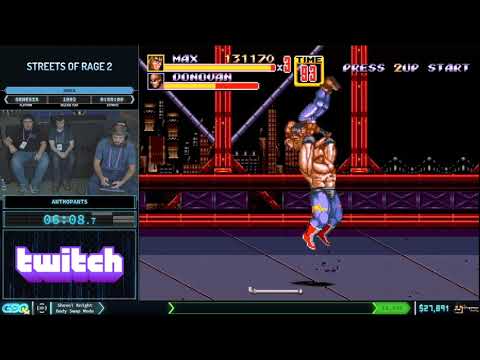 Streets of Rage 2 by Anthopants in 46:45 - GDQx 2019
