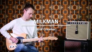 Video thumbnail for Milkman 20W Creamer 1x12 Combo Jupiter Creamer Demo | @ The Fellowship of Acoustics by The Fellowship of Acoustics