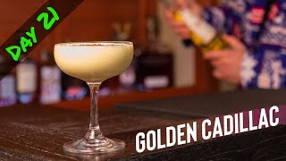 Golden Cadillac Cocktail | A Classic Dessert Drink for the Holidays!