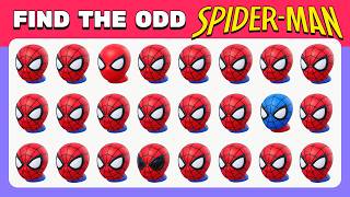 Find the Odd One Out: Spider-Man Edition! 🕸️ How Many Levels Can You Clear?