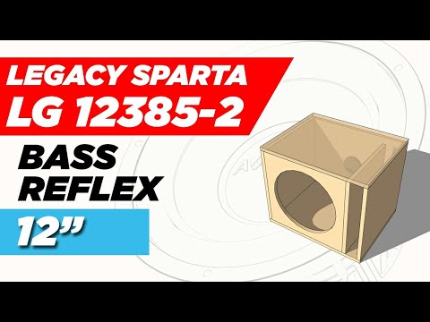 Skema Box LEGACY SPARTA 12 Inch LG-12385-2 Bass Reflex/Direct