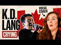 Vocal Coach discovers k.d. lang for the first time... and is blown away!