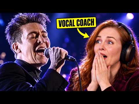 Vocal Coach discovers k.d. lang for the first time... and is blown away!