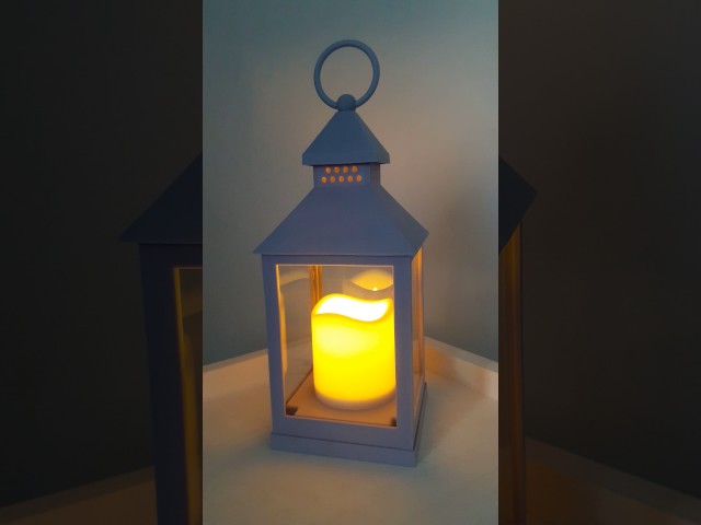 Vídeo relacionado con Farol oriental para decoración de Ramadán, hecho a mano, para interiores y exteriores, funciona con pilas y uso versátil (1 negro)