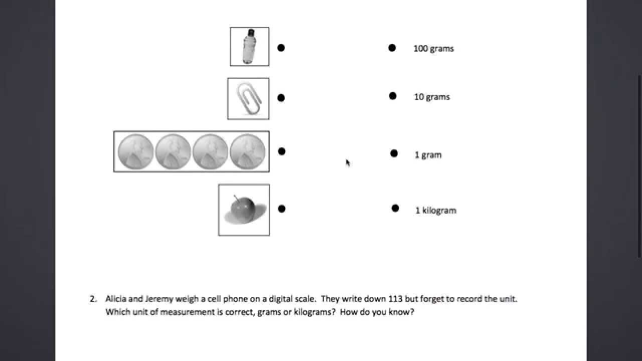 Engage NY Third Grade Module 2 Lesson 7 front
