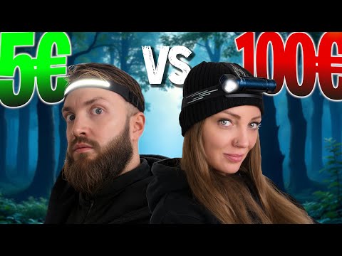 Stirnlampen Test ✅ Teuer gegen Billig | Blukar, Olight Perun 3, Action, TEMU, Decathlon