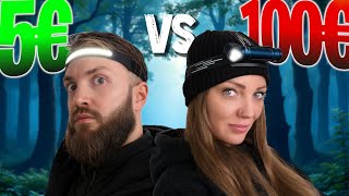 Stirnlampen Test ✅ Teuer gegen Billig | Blukar, Olight Perun 3, Action, TEMU, Decathlon