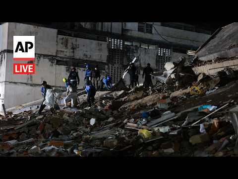 LIVE: Aftermath of back-to-back 7.2 and 7.5-magnitude earthquakes in Venezuela