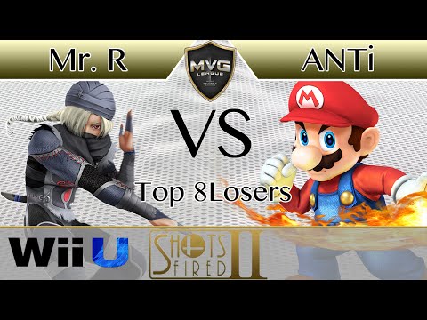 LLL|Mr. R (Sheik) vs. ANTi (Mario) - Top 8 Losers - Shots Fired 2