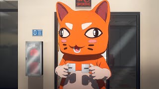DISPATCH The Orange Cat Mascot | Mr Whiskey scenes