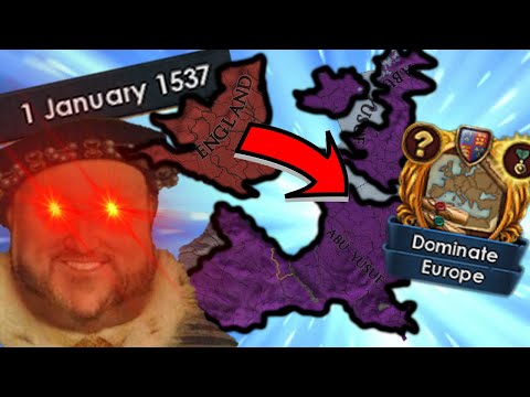 How to DOMINATE EUROPE as ENGLAND in the NEW Europa Universalis 4 DLC - EU4 Domination 1.35 Guide
