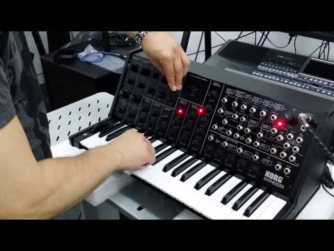 Dan Stesco Polymoog & Korg MS20 Kit part 2