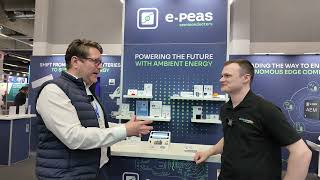 How to Cut Batteries from Your IoT Design with Energy Harvesting PMICs | e-peas at Embedded World