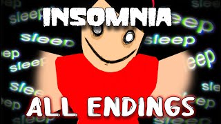 Download lagu Insomnia - Full Gameplay - All Endings   All Badges  [Roblox] mp3