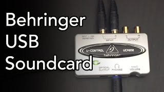 Behringer UCA202 - відео 1