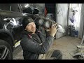 Как снять стекло с фары дорест Bmw е39