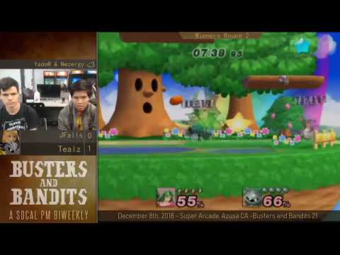 Busters & Bandits 21 - Winners Quarters ft. Jason Waterfalls(Zero Suit Samus) vs Tealz(Meta Knight)