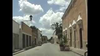 preview picture of video 'calzada de los frailes, Valladolid Yucatan'