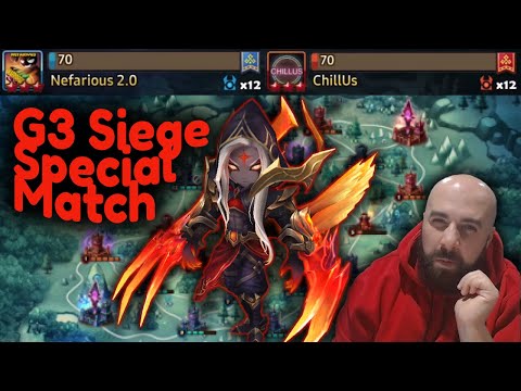 1v1 G3 Siege Special Match