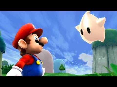 Super Mario Galaxy 2 Walkthrough - Part 1 - Sky Station Galaxy